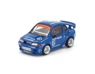 Nissan Pandem QR32 blue 1:64 Pop Race Limited