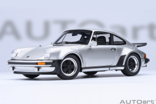 Porsche 911 930 Turbo 3.0 silver 1:18 AUTOart