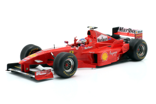 Ferrari F300 #3 M.Schumacher Winner Canadian GP F1 1998 Dirty Version with Rised Arm + Collectors Box 1:18 Werk83