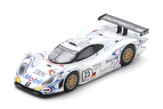 Porsche 911 GT1 Porsche AG #25 B.Wollek/J.Muller/U.Alzen 2nd 24H Le Mans 1998 1:64 Spark 