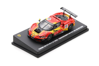 Ferrari 296 GT3 #51 Rovera/Rigon/Pier Guidi AF Corse - Francorchamps Motors 2nd 24H Spa 2024 1:64 Look Smart Models 