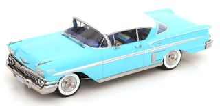 Chevrolet Bel Air Impala Coupe 1958 turquoise/cream 1:18 KK Scale