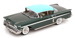 Chevrolet Bel Air Impala Coupe 1958 dark green metallic/green 1:18 KK Scale