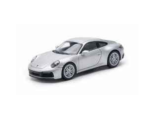 Porsche 911 Carrera (992.1) GT silver 1:64 Almost Real
