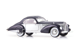 Aero 30 Coupe Sodomka 1936 darkblue/silver 1:43 AutoCult