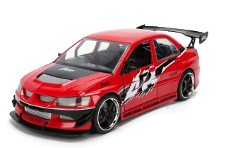 Mitsubishi Lancer EVO IX Fast & Furious 2006 red 1:24 Jada Toys
