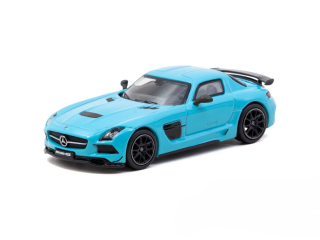 Mercedes-Benz SLS AMG Coupé Black Series baby blue mat 1:64 Tarmac