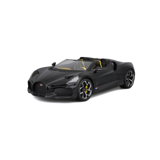 Bugatti W16 Mistral Cabriolet black 1:18 Bburago