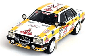 Audi 80 Quattro #22 R.Stohl/R.Kaufmann Rally Safari 1986 night version 1:43 Troféu