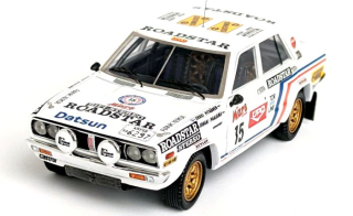 Datsun 160J #15 E.Pitkanen/J.Paalama Rally 1000 Lakes 1979 night version 1:43 Troféu