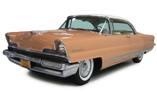 Lincoln Premiere Hard Top 1956 brown/white 1:18 Sun Star