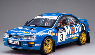 Subaru Impreza 555 #3 B.Fisher/R.Kennedy Winner Carling Rally of the Lakes 1994 1:18 Sun Star