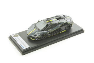 Lamborghini Revuelto grigio telesto with nero noctis/verde scandal livery 1:43 Look Smart Models
