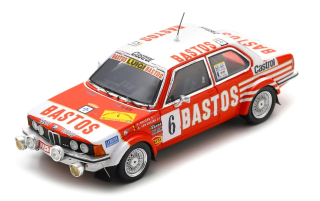 BMW 323i Gr 2 #6 P.Snijers/G.van Oosten 5th Condroz Rally 1982 1:43 Spark