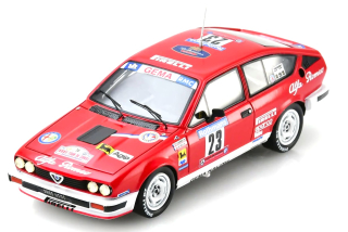 Alfa Romeo GTV6 #23 Y.Loubet/J.-B.Vieu 5th Tour de Corse 1985 1:43 Spark