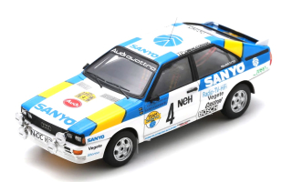 Audi Quattro #4 S.Blomqvist/B.Cederberg Winner Swedish Rally 1982 1:43 Spark
