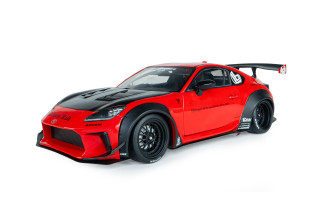 Toyota GR86 Liberty Walk Body Kit 2024 red 1:18 Solido