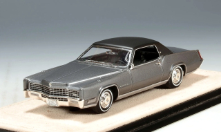 Cadillac Fleetwood Eldorado 1967 summit grey metallic/black 1:43 Stamp Models