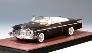Chrysler New Yorker Cabriolet Open 1956 crown maroon poly 1:43 GLM Models