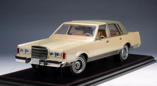 Lincoln Town Car 1989 sandstone metallic 1:18 GLM Models