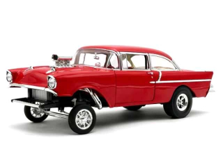 Chevrolet 150 Gasser 1957 red 1:18 Acme Diecast