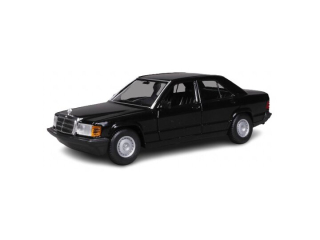 Mercedes-Benz 190 E 2.6 (W201) 1987 black 1:24 Bburago