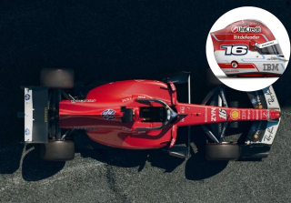 Ferrari SF-26 #16 C.Leclerc Gran Premio Monza Italia 2026 Schumacher Tribute with driver included 1:43 B.B.R.