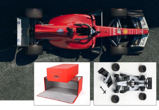 Ferrari SF-26 #16 C.Leclerc Gran Premio Monza Italia 2026 Schumacher Tribute with driver included LUXURY PACK 1:18 B.B.R.