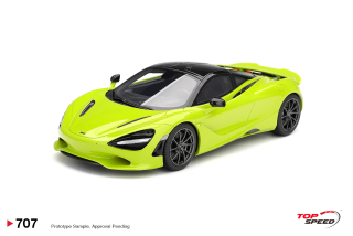 McLaren 750S 2025 lime green 1:18 TopSpeed Models