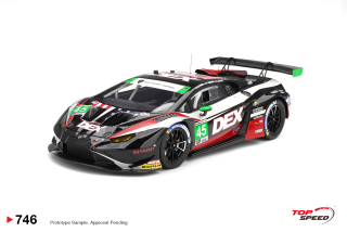 Lamborghini Huracan GT3 EVO2 #45 Formal/ Hindman/ Doyle Dex Wayne Taylor Racing Laguna Seca Class Winner 2026 1:18 TopSpeed Models