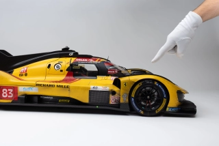 Ferrari 499P Hypercar #83 Winner Le Mans 2025 Race Weathered 1:5 Amalgam