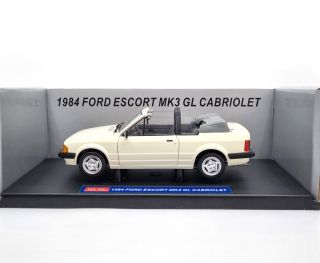 Ford Escort Mk3 GL Cabriolet 1984 1:18 Sun Star