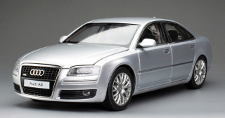 Audi A8 D3 4.2L TDi 2008 silver 1:18 Sun Star