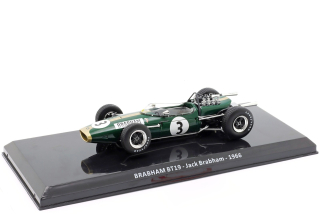 Brabham BT19 #3 J.Brabham Formula 1 World Champion 1966 1:24 Premium Collectibles