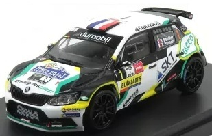 Škoda Fabia R5 #1 B.Bouffier/X.Panseri Rally Ypres 2018 1:43 Minipartes