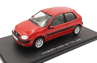 Citroen Saxo 16V VTS 2000 red 1:24 Hachette