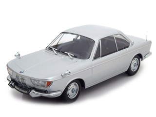 BMW 2000 CS Coupe 1965 silver 1:18 KK Scale