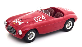 Ferrari 166MM 2.0L V12 Spider #624 Biondetti/Salani Winner Mille Miglia 1949 1:18 KK Scale