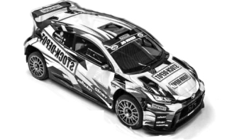 Toyota GR Yaris Rally2 #2 Lefebvre/Tsjoen Rally Ypres 2026 1:18 Ixo Models