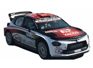 Lancia Ypsilon HF Rally2 #28 Gryazin/Aleksandrov WRC2 Rally Croatia 2026 1:43 Ixo Models