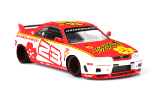 Nissan Skyline GTR (R33) 1995 Kaido Stock Car V1 1:64 Mini GT