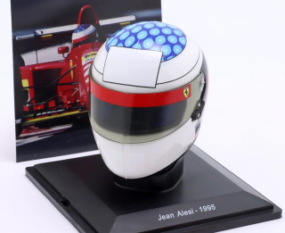 Helmet - Jean Alesi #27 Scuderia Ferrari 412T2 F1 1995 1:5 Spark Editions