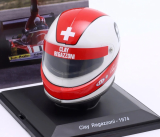 Helmet - Clay Regazzoni #11 Scuderia Ferrari 312B3 F1 1974 1:5 Spark Editions