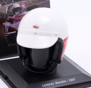 Helmet - Lorenzo Bandini #18 Scuderia Ferrari 312 F1 1967 1:5 Spark Editions