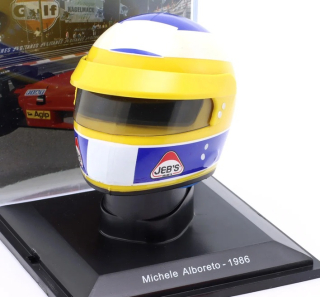 Helmet - Michele Alboreto Scuderia Ferrari #27 F1 1986 1:5 Spark Editions