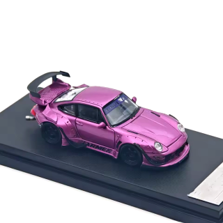 Porsche RWB 993 Low Tail carmen purple metallic 1:64 Street Weapon