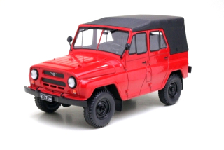 UAZ 469B 1972 red 1:24 Altaya