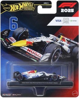Racing Bulls VCARB-02 Team Visa Cash App #6 Hadjar 2025 1:64 HotWheels