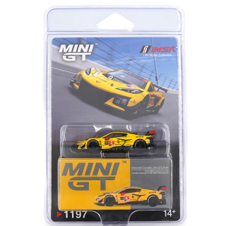 Chevrolet Corvette Z06 GT3.R Corvette Racing By Pratt Miller Motorsports #4 N.Catsburg/T.Milner/N.Varrone Daytona 24HRS 2025 1:64 Mini GT