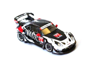 Porsche 993 *Bone Dragon* white/black 1:64 Street Weapon